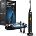 Aquasonic Clinical AQ Ultra-Whitening Smart Toothbrush with Touchscreen Bluetooth &amp Brushing Coach - 2 Brush Heads &amp UV Sanitizing Charging Case