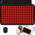 Red Light Therapy for Body 19.8 x 12 Infrared Light Therapy Pad XL Large Red Infrared Heating Therapy Wrap Pad Belt for Back Shoulder Leg Relief Home Office Use Ideal Gift