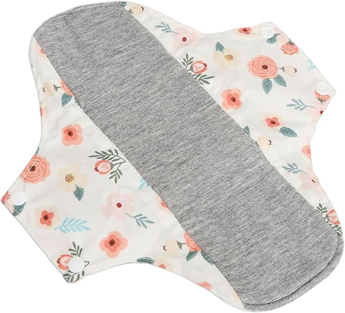 5pcs Reusable Menstrual Pads Cloth Pads for Women Reusable Period Pads Reusable Pads for Women Washable Sanitary Napkins Reusable Cloth Menstrual Pads Breathable Feminine Pads