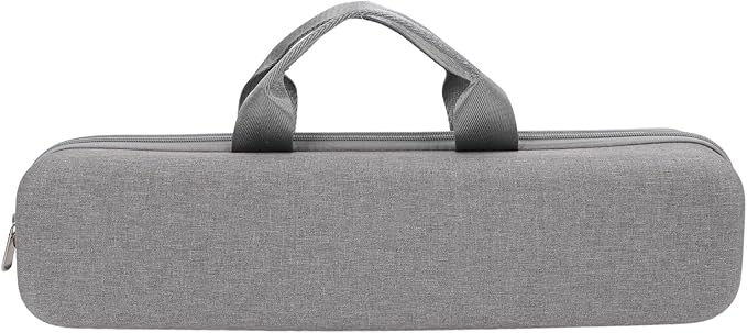Hair Straightener Travel Case Hard Carry Protective Organizer EVA for Airstrait HT01 Grey