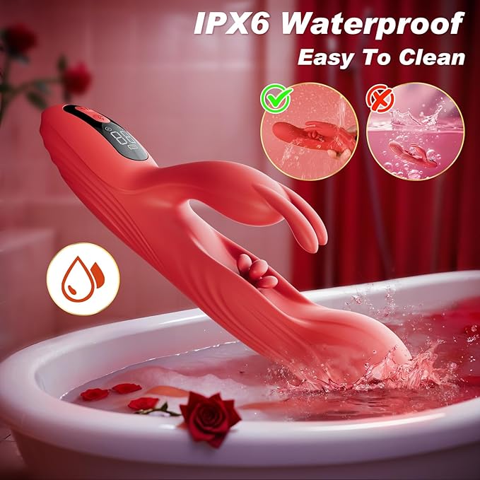 2026 New Portable Vibrating Massager -Clitioral Sucker Relaxes Muscles Heating Modes Viboators Toy Couples- for Body and Back Foot Silent Personal for Sports Massage Adult Tools Relaxation (Red1)