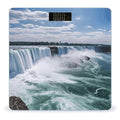 Niagara FallsScale for Body Weight with LCD High Precision Weighing Scales Fashion Sturdy Tempered Glass Weight Scales Easy-to-Read Digital Bathroom Scale for Daily 400lb