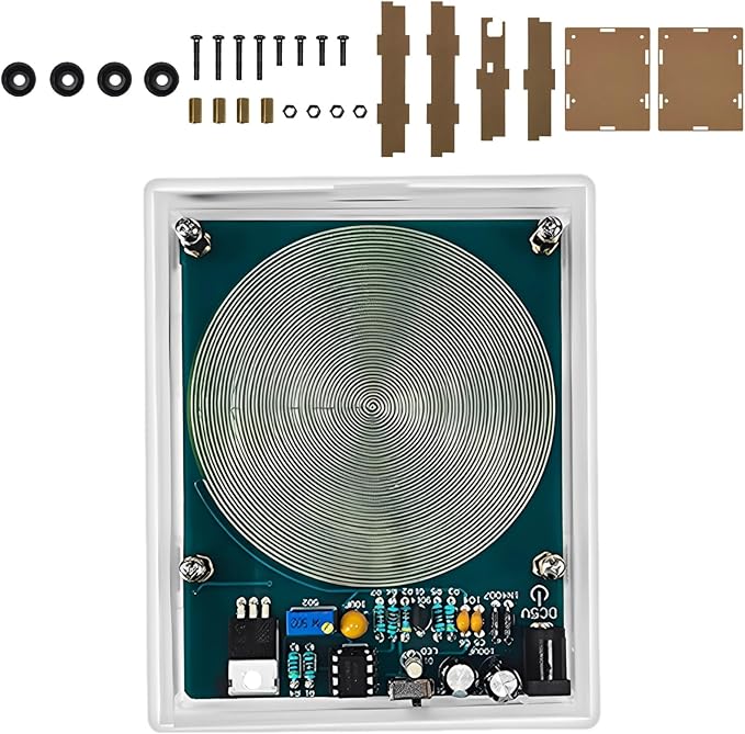 Schumann Wave Generator 7.83Hz 5W USB Powered Acrylic Shell LCD Display Treatment Relaxation Meditation 16 X 13 X 2 Cm