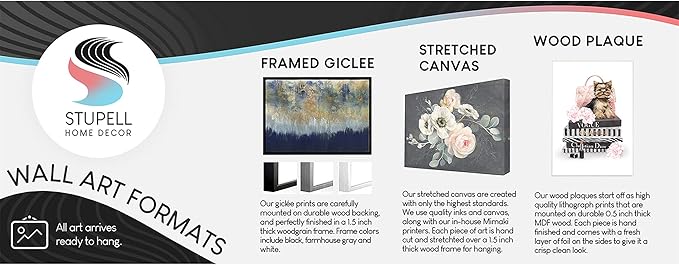 Stupell Industries Bath Definition Wash Worries Away Phrase Blue Florals