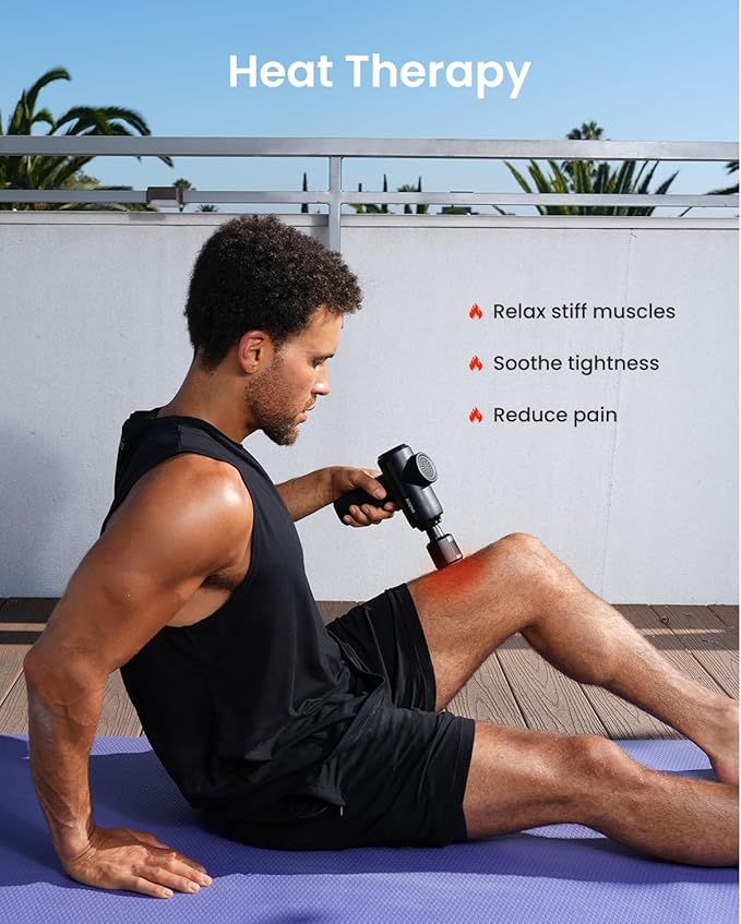 RENPHO Massage Gun with Heat and Cold