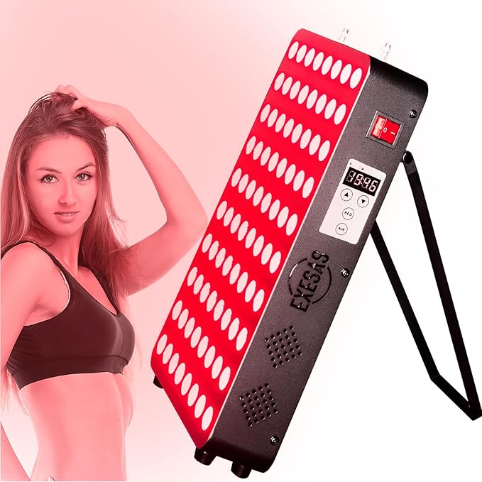 Red Light Therapy Device for Full Body &amp Face 660nm &amp 850nm Near Infrared Dual-Chip Clinical Grade LED Panel for Beautiful Skin Weight &amp Pain Management and Overall Wellness (400-Watts