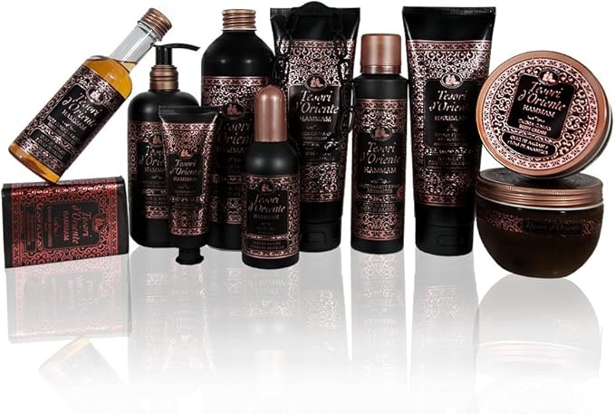 Tesori d'Oriente:Hammam Bath Cream with Argan Oil and Orange Blossom - Pack of 6 [ Italian Import ]
