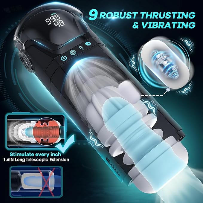 Pocket PuzzyAutomatic Male Mastusbafor Heat Masterburbatar Life Size Machine Thrusting Machine Devices Suction Male Masterburbatar Silicone Underwear TSA657