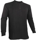 Men's Henley Thermal Shirts - Big and Tall - Heavy Weight THLS