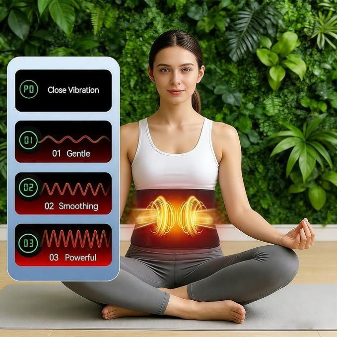 Nurasculpt Waist Band Red Light Red Light Therapy Belt for Body 660nm/850nm LED Bead Wearable Wrap for Back Shoulder Waist Stomach Knee Muscle