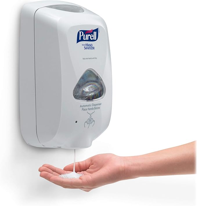 PURELL TFX Touch Free Dispenser 1200 Ml 6.5 X 4.5 X 10.58 Dove Gray