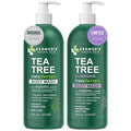 Tea Tree Oil Body Wash Original + Lavender Limited Edition Maxtherapy Bundle | Cleanser &amp Defense with 100% Pure Tea Oil &amp Lavender Oil 16 fl oz Each
