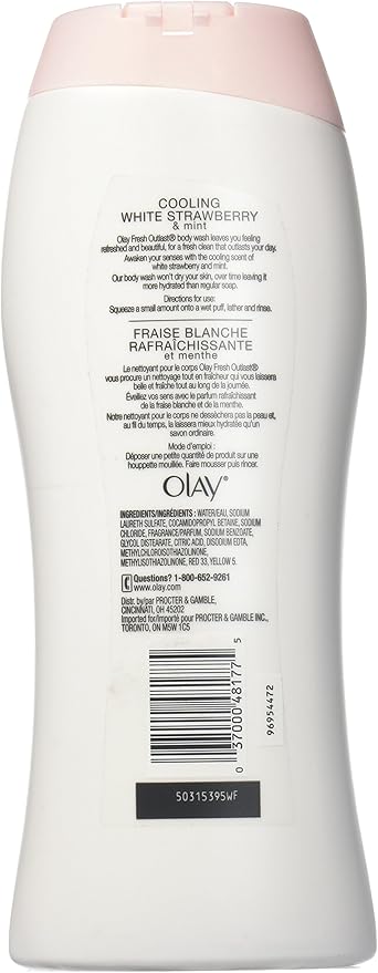 Olay Body Wash Fresh Outlast 23.6oz White Strawberry