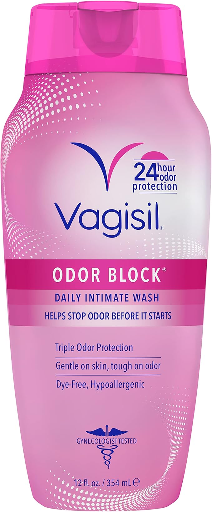 Summer's Eve Simply Sensitive Feminine Wipes 32 Count (4 Pack) &amp Vagisil Feminine Wash Odor Block 12 oz (1 Pack)