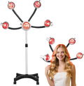 750W 5-Head Infrared Hair DryerFar-Infrared Heating Lamp with Adjustable TemperatureMulti-Directional Lamps Flexible Limb &ampAnti-Tangle CastersFor Salon&ampHome Hair Coloring Perming&ampStyl