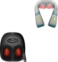 Snailax Foot Massager and Neck Massager Bundle