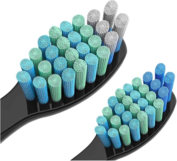 5/10/16 Pcs Replacement Brush Heads Compatible for Seago Compatible for Fairywill Toothbrush Head Refill(Red)