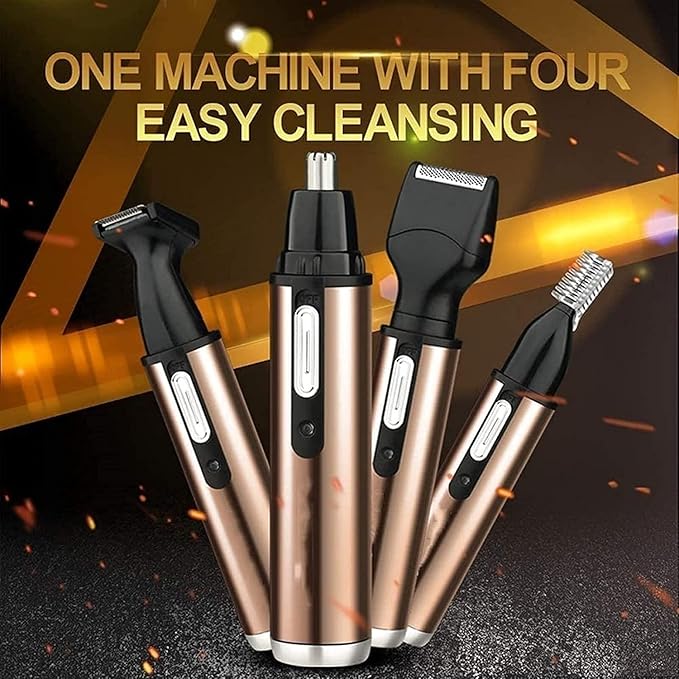 Ear and Nose Hair Trimmer Clipper - Professional Eyebrow &amp Facial Hair Trimmer for Men Women Trimmer with Waterproof Easy Cleansing