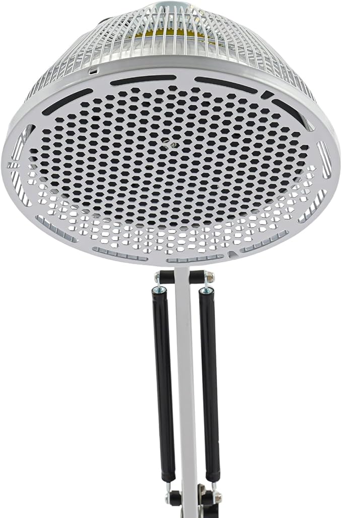 Far Infrared Mineral Heat Lamp 250W Infrared Light Therapy Heat Lamp Pain Relief Device for Body Face Physiotherapy Lamp Can Treat All Kinds of Pain for Adults Children Teens Seniors
