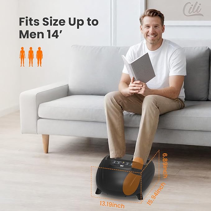 CILI Heat Wrap &amp Foot Massager