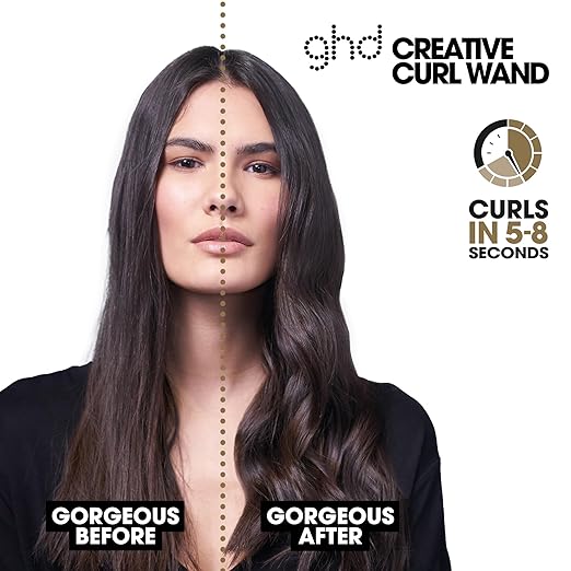 ghd Curve® Professional Hair Curling Irons &amp Wands | Soft Waves Classic and Tight Curls | 0.5 –1.5 Inch Barrels’ | 365ºF Styling Temp Preventing Heat Damage + Auto Sleep Mode