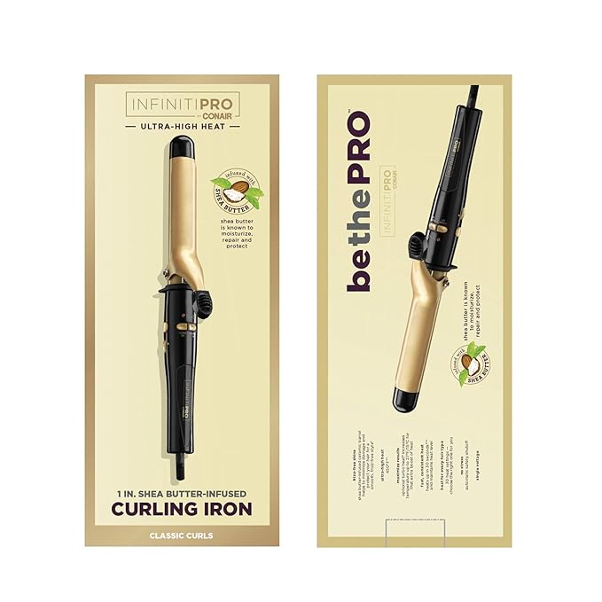 INFINITIPRO BY CONAIR Ultra-High Heat Tourmaline Ceramic 1-inch Curling Iron
