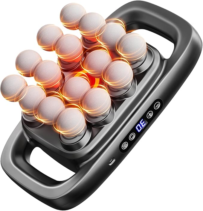 Upgraded 16-Head Massage Gun Deep Tissue Percussion Massager Muscle Massage Gun for Back Shoulders Legs Body Muscle Pain Relief Gifts for Men and Women