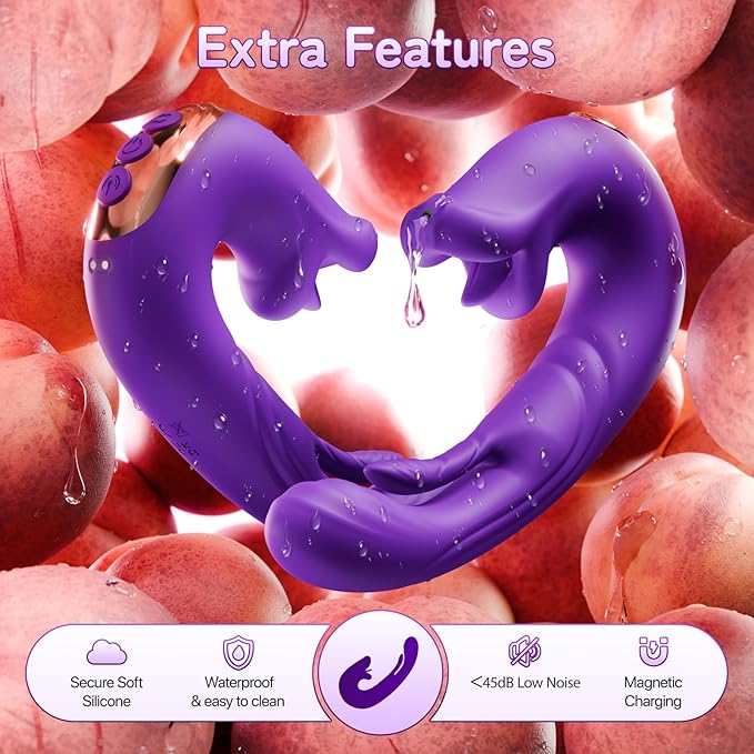 2026 Newly Portable Vibrating Massager -Clitioral Sucker Relaxes Muscles Heating Modes Viboators Toy Couples- for Body and Back Foot Silent Personal for Sports Massage Adult Tools Relaxation h68r