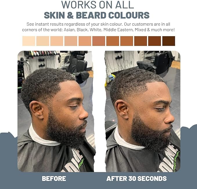 VOID Homme 4 Beard Filler Pens for Men with Instant 4 Beard Pencils (Dark Brown) Easy Beard Pen Liner Beard Filler Pen for Beard Filling Pen Kit &amp Waterproof Beard Marker