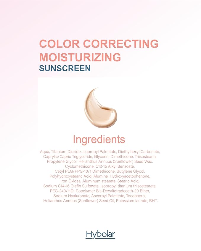 Tinted Mineral Face Sunscreen SPF 50 Broad Spectrum Non-Comedogenic with Vitamin C Skin Moisturizer for Sensitive Skin &amp Kids