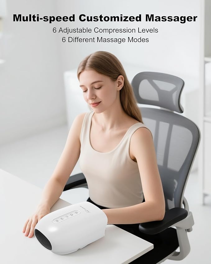 Snailax Shiatsu Foot Massager and Hand Massager