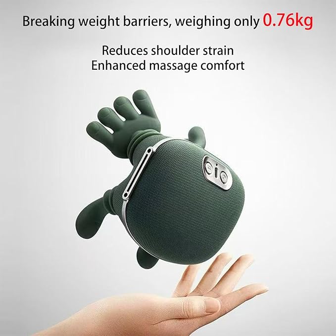 Neck MassagerBionic Heated MassagerShiatsu Neck and Back MassagerCervical Massage for Pain Relief Deep Tissue Massage Back Shoulder
