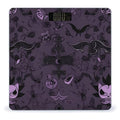 Purple Black Goth Spooky Scale for Body Weight Digital Bathroom Scale Precision Smart Weighing Scales with Clear LED Display Accurate High Precision Scales Weighing Machine