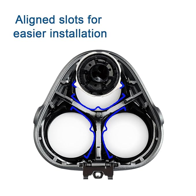 HQ8 Replacement Heads for Philips Norelco Aquatec Shavers 6-pc Pack