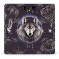 Wolves and Dream Catchers Weight Scale Large Bathroom Scales Digital Weight with Bright LED Display Non Slip Automatic Weighing Scale Fashion Weighing Machine for Body