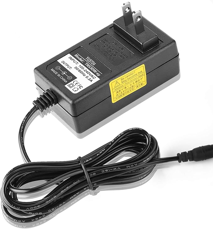 AC/DC Adapter Charger for Awesafe Portable Massage Gun Handheld Deep Tissue Muscle Massager Model # A02 02000 001-00 Battery #4150 032-00 Power Supply