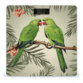 Couple Parrots Olive Digital Bathroom Scale for Body Weight with High Precision Digital Weighing Scale with BMI Clear LCD Display and Step-On Measures Weight Up to 180kg