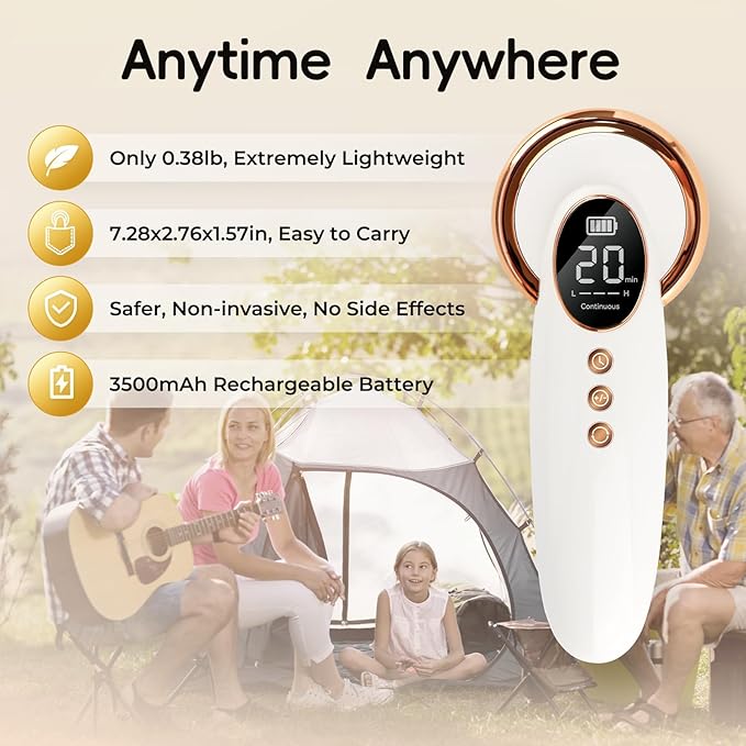 4x808nm+12x650nm 3500mAh Battery 4Hz pulsed Near Infrared Red Light Therapy Treatment for Body Pain Relief Handheld Cold Light Therapy Device for Dogs Cats Horse Pets