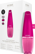 GESKE SmartAppGuided™ Aqua-Stream Face Cleanser | 8 in 1 | Deep Pore Cleansing | Impurities Prevention | Blackhead Extraction | Reduce Red &amp Dry Skin | Use with Our Aqua-Stream Solution