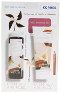 KORRES Vanilla Cinnamon Shower Gel &amp Body Milk Set Value set 450ml