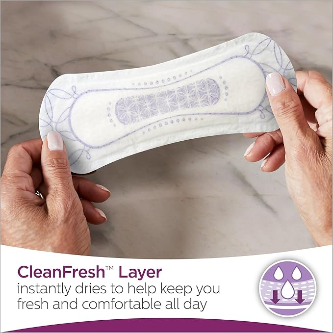 An item of Poise Very Light Absorbency Long Incontinence Panty Liners 132 ct.-