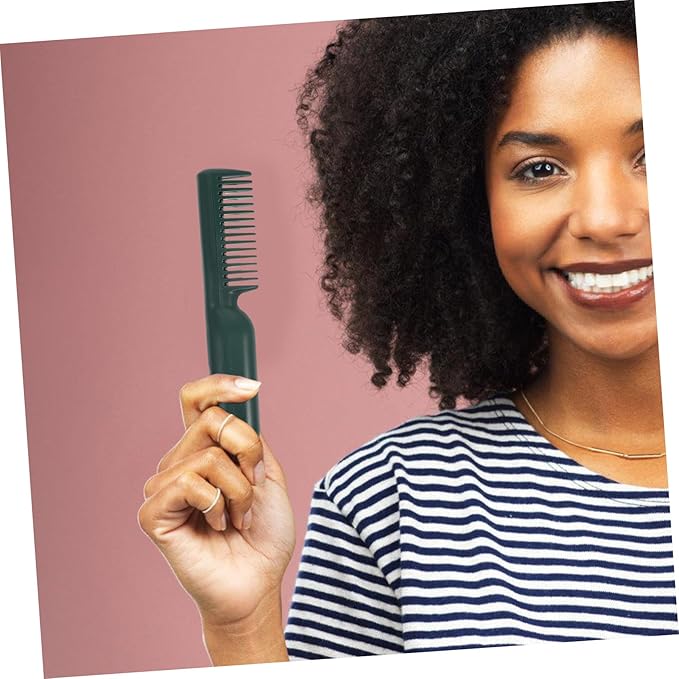 GALPADA Brush Hair Straightener Comb Hot Comb Styling Tool Compact and Portable