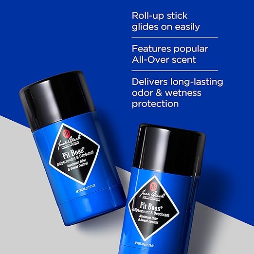 Jack Black Pit Boss Antiperspirant &amp Deodorant Men - 2.75 oz - Mens Deodorant for Sensitive Skin