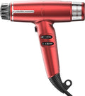GA.MA iQ LITE Perfetto Hair Dryer with 110000 RPM Intelligent Brushless Motor Dual Filter Oxy-Active Technology Red