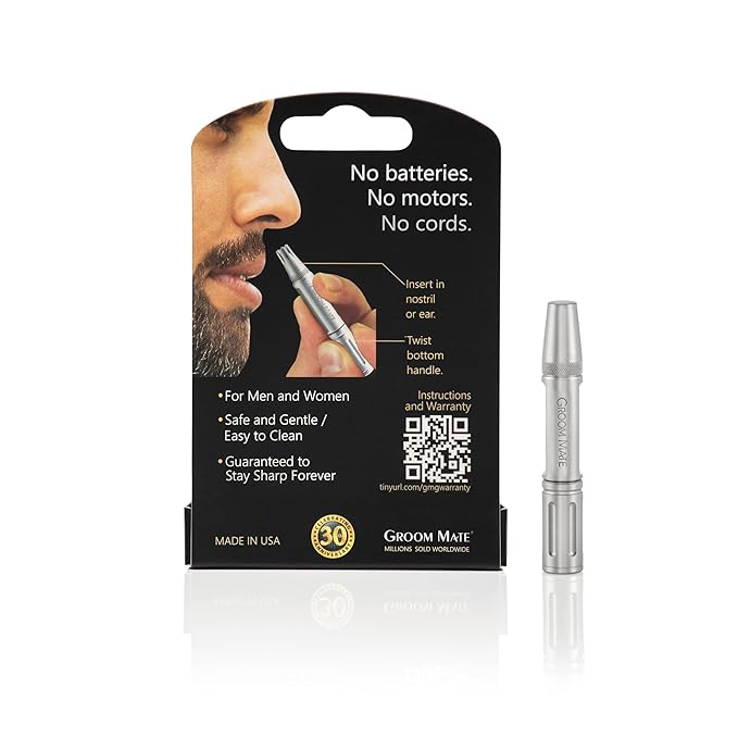 Platinum XL Professional Nasal &amp Ear Hair Trimmer Made in USA