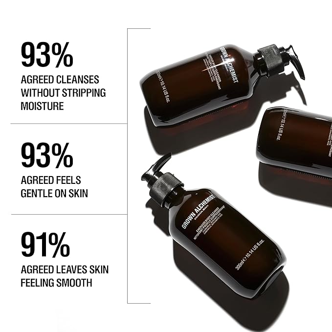 Grown Alchemist Energize Body Cleanser Refill Pouch. Chamomile Bergamot &amp Rose Body Cleanser. Gentle Body Wash. Hydrates &amp Cleanses Skin (1L).