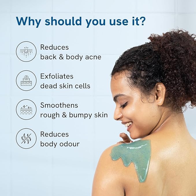 Be-Bodyvise Salicylic Acid Body Wash 250ml Pack of 2 Paraben and SLS Free