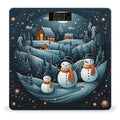 Christmas Santa Penguin Digital Bathroom Scale for Body Weight Weighing Scale with Backlit LCD Display High Precision Measurements &amp Measures Weight Up to 180kg