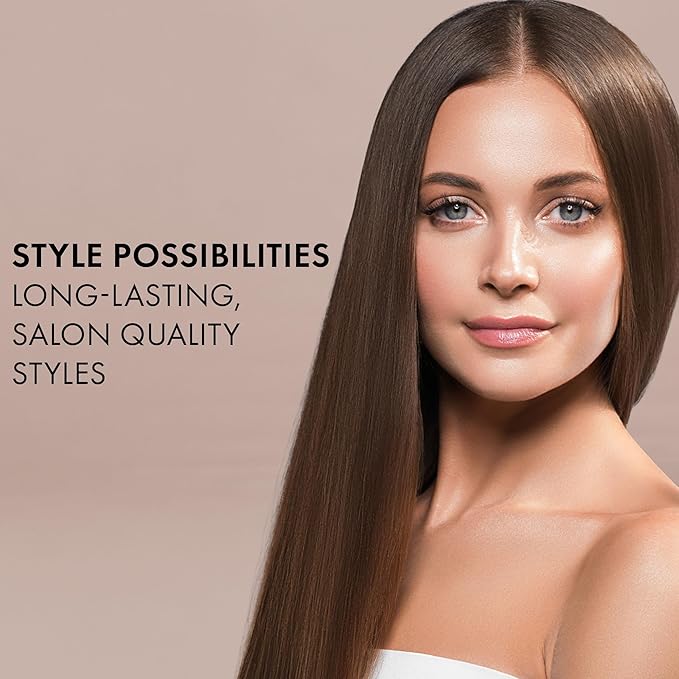 HOT Tools Pro Artist SmoothWave Vibrating Flat Iron | Hair Straightener for Ultra Sleek Hairstyles Turn on Vibration Technology for Super Smooth Results