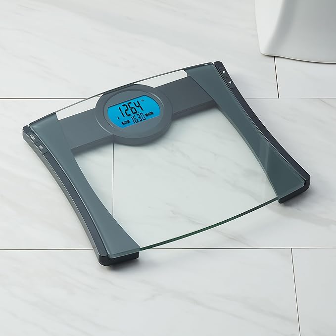 Eat Smart Precision CalPal Digtal Bathroom Scale with BMI and Calorie Intake 440 Pound Capacity